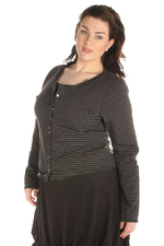 Vest Boris kort drukknopen