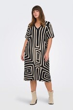 ONLY jurk v-hals korte mouw