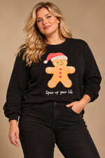 ONLY eco sweater Christmas lange mou