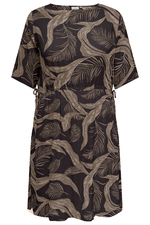 ONLY jurk 2/4 mouw boot hals