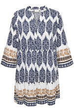 ONLY tuniek jurk Eco 3/4 mouwen