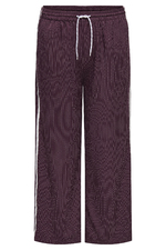 ONLY broek Everlyn krijtstreep zijbi