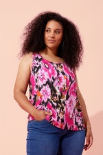 ZHENZI singlet Selah print