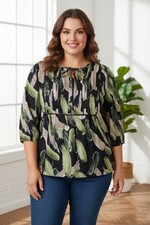 ZHENZI tuniek Lillie open bies inzet