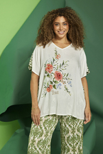 ZHENZI shirt Lucy opdruk voor
