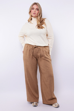 Exxcellent broek Lauren strikkoord
