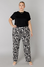 COLLETTA broek print