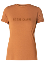 Yesta shirt Voy print tekst