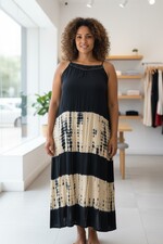 Bagoes jurk dyedip kraaltjes