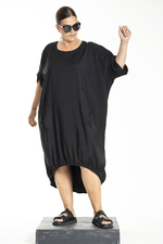 Gozzip Black jurk kortere voorkant