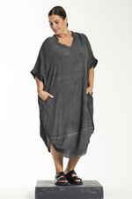 Gozzip Black jurk verwassen look