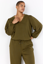 Wasabi sweater v-hals SABINA