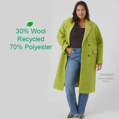 curvy fashion ECO recycled wool