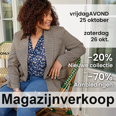 Grote maten dameskleding Magazijnverkoop