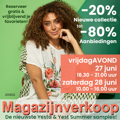 Grote maten damesmode Magazijnverkoop
