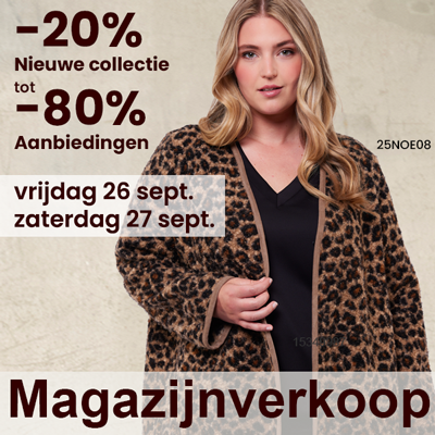 grote maten damesmode Magazijnverkoop