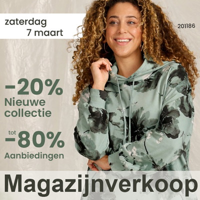 curvy fashion magazijnverkoop en 7 maart