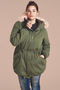 Jas Zizzi parka met fake fur kraag | Z20578A1584s&nbsp;