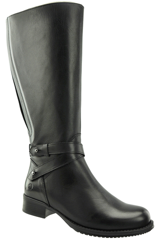 JJ Hoge laars Buxton Wijdte M/L silk | 1500305-600Zwars39&nbsp;