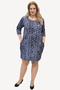 Jurk Angela print Ophilia | Angela printGrey1=42&nbsp;