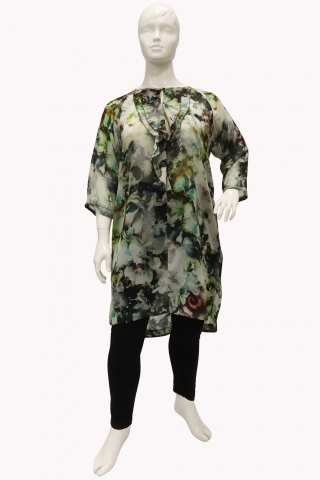 Jurk Evi Ophilia Print | Evi PrintGree/Flow1=42&nbsp;