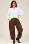 Gozzip broek Clara baggy | 9903brow52&nbsp;
