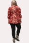 Shirt A-lijn Rachel 3/4 mouwen | Rachel 93red/flow1=42&nbsp;