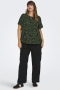 ONLY ECO blouse korte mouw | 15218353BLAC/AOP46&nbsp;