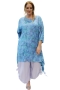 Print Tuniek Ebony Luna Serena | Ebony31blue/past46-60 big&nbsp;