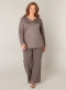 Base Level Curvy trui BLCanine | 7000024browX-0(44)&nbsp;