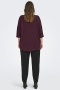 ONLY shirt 3/4 mouw ronde hals | 15229806WINEM=46/48&nbsp;