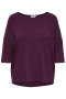 ONLY shirt 3/4 mouw ronde hals | 15229806WINEM=46/48&nbsp;