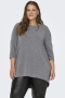 ONLY shirt 3/4 mouw ronde hals | 15229806WINEM=46/48&nbsp;
