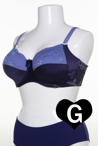 Disismi Marine Beugel BH Milaan | B79450blau/F80&nbsp;
