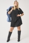 ONLY jurk printje | 15252999BLAC/VEGE50&nbsp;