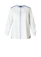 YESTA streep blouse oprol mouwen | A0028192123X-0(44)&nbsp;