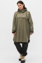 Zizzi regenjas poncho MKLARA | M61059DgreyS/M&nbsp;