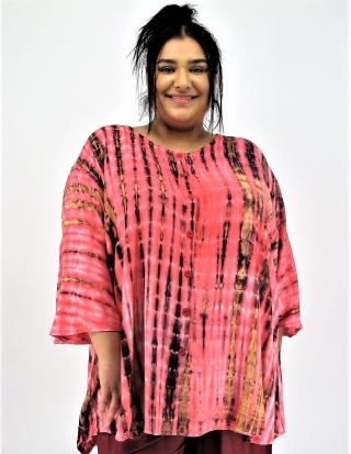 Luna Serena emma blouse 51 | emma 51pink/ikat46-60 big&nbsp;