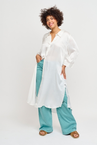 Adia blouse jurk Lexan satijn | AD5061OffWS=42-44&nbsp;
