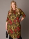 COLLETTA jurk print blouse look | 900009213300(46)&nbsp;