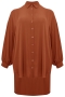 Mat fashion blouse lang pofmouw | 78013015BLACM=48-50&nbsp;