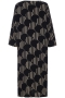 Gozzip jurk Linette grote print | G225069blac/beigM=46/48&nbsp;