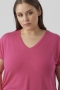 Vero Moda shirt VMAYA V hals | 10285453LAWRM=46/48&nbsp;