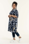 Studio jurk Gunda | S232816navy/striS=42/44&nbsp;