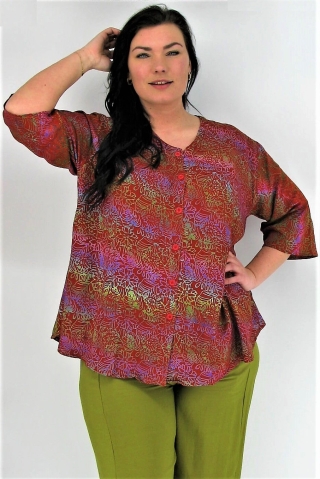 Luna Serena dallas one size batik | dallas111rood/purp42-52 one&nbsp;