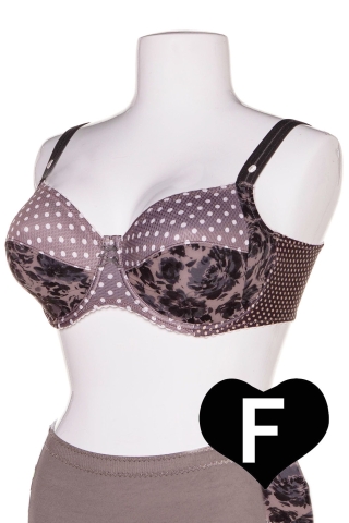 Disismi Dot Taupe Beugel BH Milaan | B79375taup/G90&nbsp;