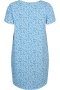 Zizzi jurk CAANNI print | CA02310Pblue/smflS=42-44&nbsp;