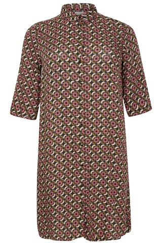 Kaffe Curve jurk Mirta blouse look | 10581676K06644&nbsp;