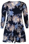 ZHENZI jurk COLETTE bloemprint | 28076795758S=42-44&nbsp;