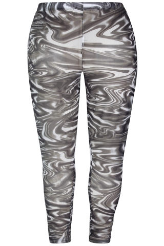 Zhenzi legging mousse tricot print | 24075836830M=46-48&nbsp;